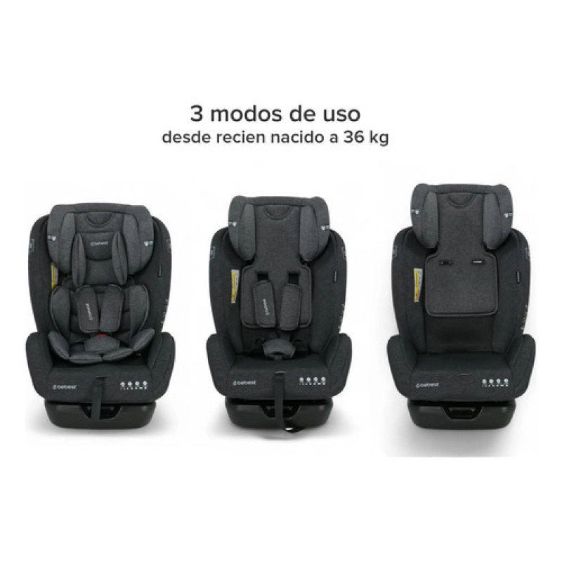 Silla De Auto Voyage 0 A 36 Kg 3 Modos De Uso Bebesit Negro Voyage Negro