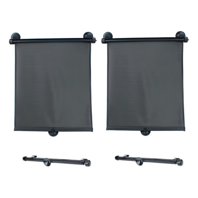 Parasol Enrollable X2 Con Ventosa Calidad Bebesit