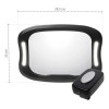 Espejo Rectangular Para Auto Luz Y Control Calidad Bebesit
