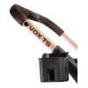 Coche Vox Gold, Ruedas Todo Terreno, Asiento 2 En 1 Color Negro Chasis Gold