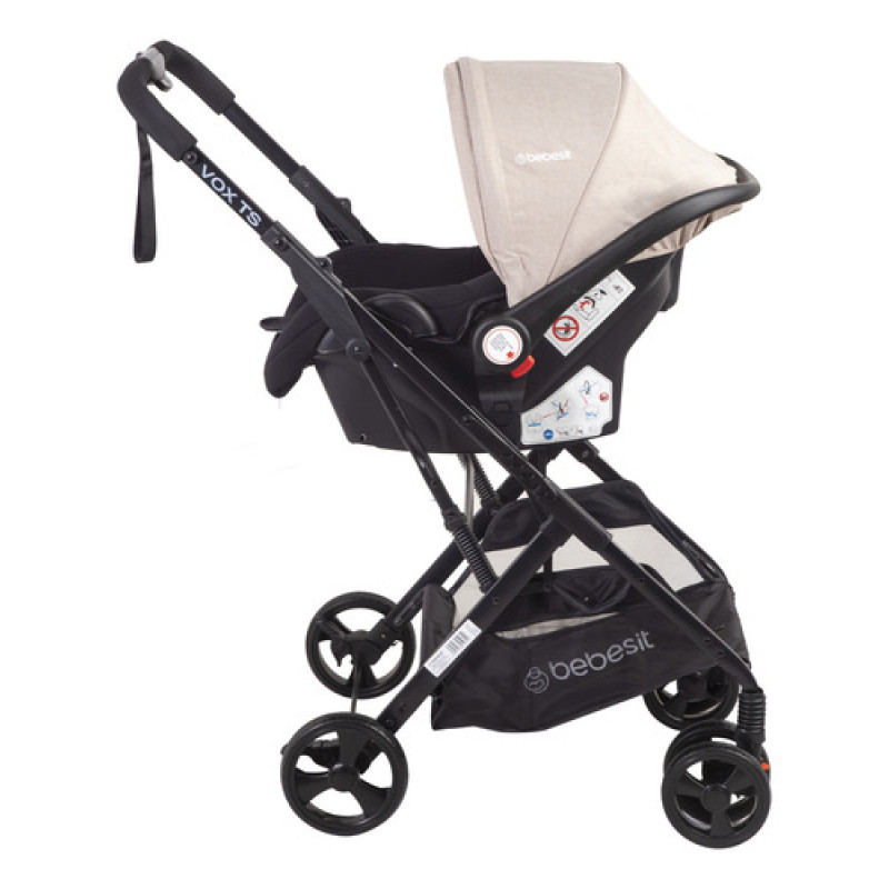 Coche Paseo Bebesit Travel System Vox 3en1 + Cubrecuerpo