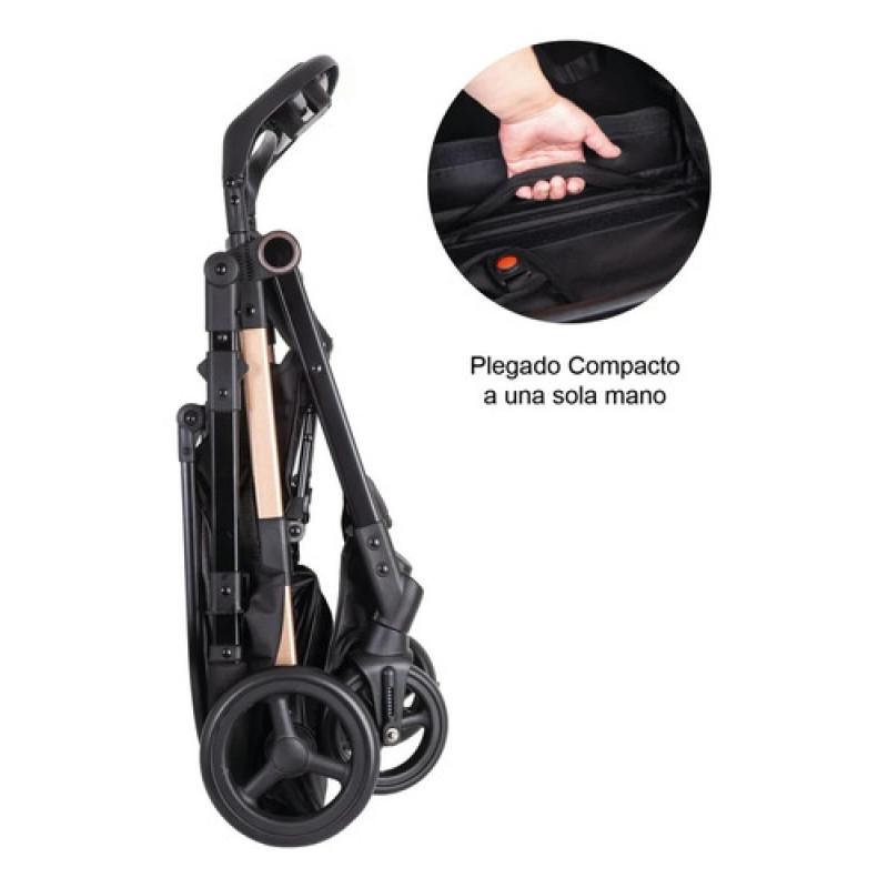 Coche De Paseo City Reversible Plegado Una Mano Bebesit