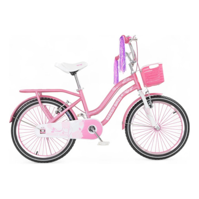 Bicicleta Rodado 20 Queen Bebesit Con Canasto